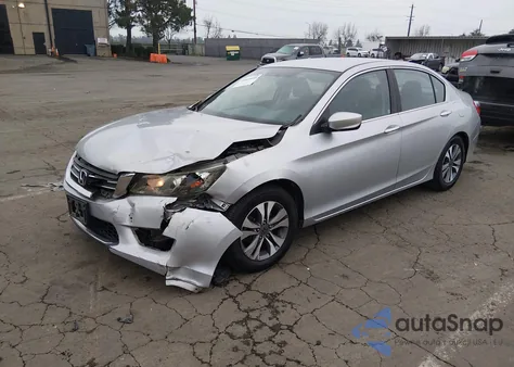 2013 Honda Accord Lx из США, поврежденный, VIN 1HGCR2F32DA095081